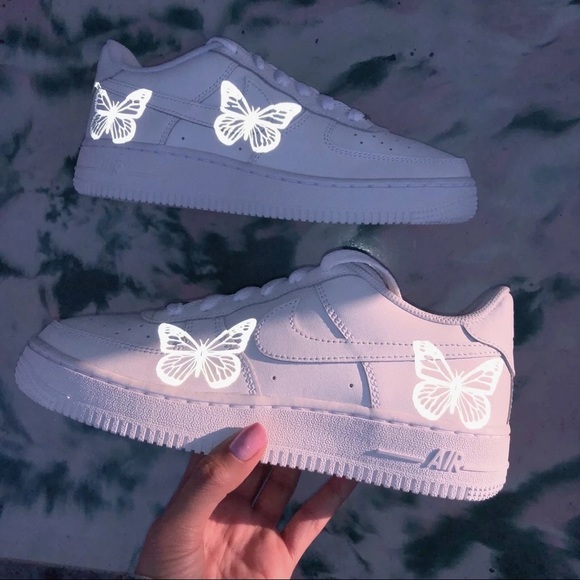 reflective custom air force 1